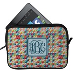 Retro Triangles Tablet Case / Sleeve - Small (Personalized)