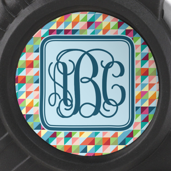 Retro Triangles Tape Measure - 25ft - detail