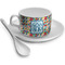 Retro Triangles Tea Cup - Single (Personalized)