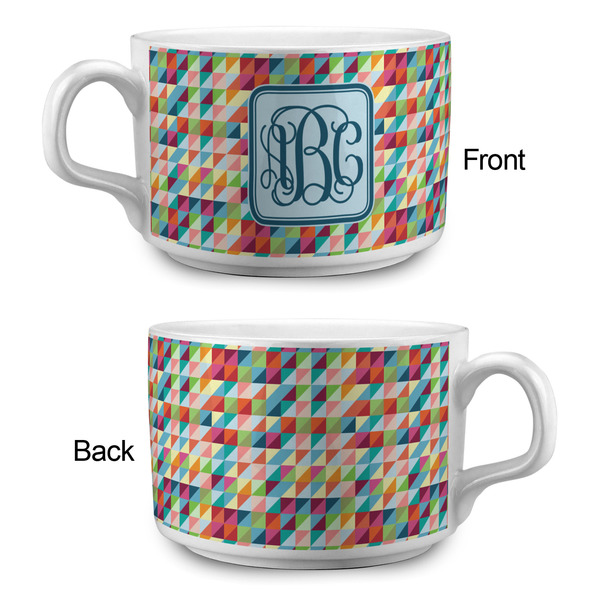 Retro Triangles Tea Cup - Single Apvl