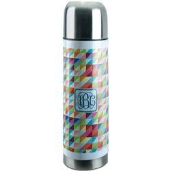 Retro Triangles Stainless Steel Thermos (Personalized)