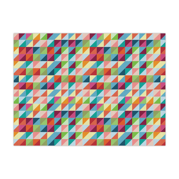 Custom Retro Triangles Large Tissue Papers Sheets - Heavyweight