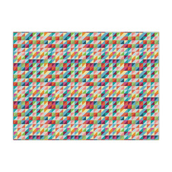 Retro Triangles Large Tissue Papers Sheets - Lightweight