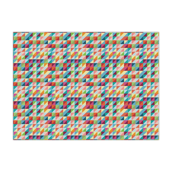 Custom Retro Triangles Tissue Paper Sheets