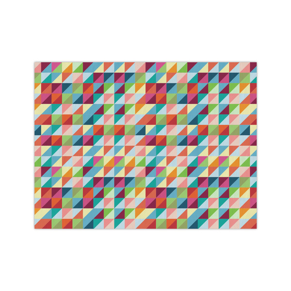 Custom Retro Triangles Medium Tissue Papers Sheets - Lightweight