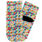 Retro Triangles Toddler Ankle Socks