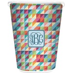 Retro Triangles Waste Basket (Personalized)