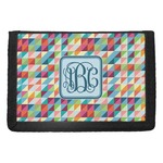 Retro Triangles Trifold Wallet (Personalized)
