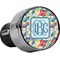Retro Triangles USB Car Charger (Personalized)