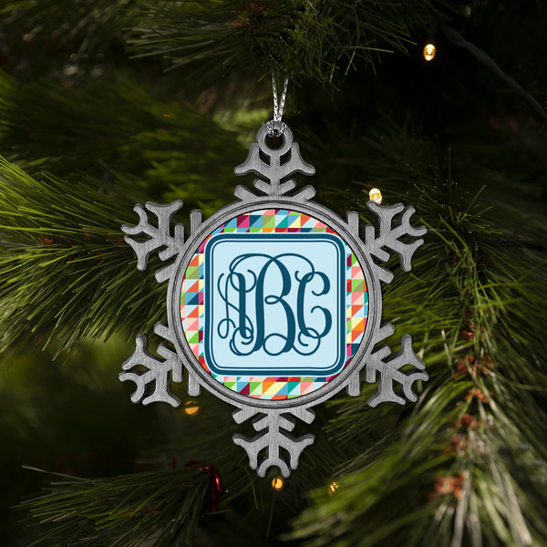 Retro Triangles Vintage Snowflake - (LIFESTYLE)