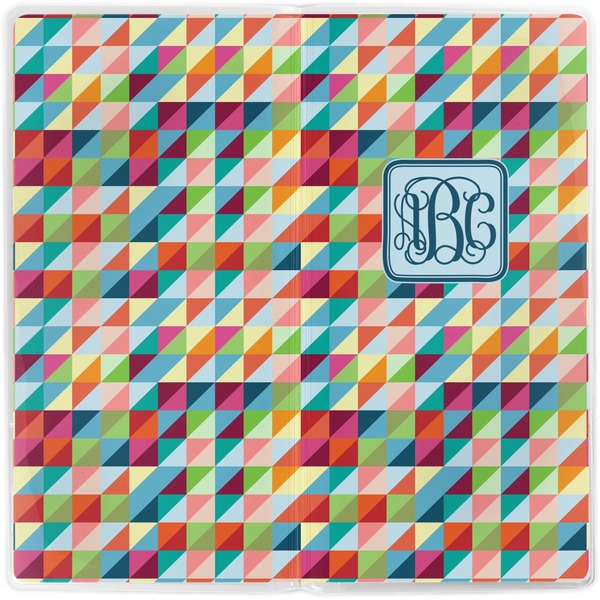 Retro Triangles Vinyl Document Wallet - Apvl