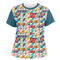 Retro Triangles Women's Crew T-Shirt