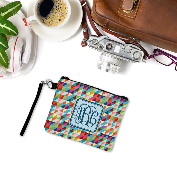 Retro Triangles Wristlet ID Cases - LIFESTYLE