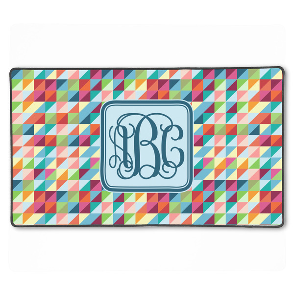 Retro Triangles XXL Gaming Mouse Pads - 24" x 14" - APPROVAL