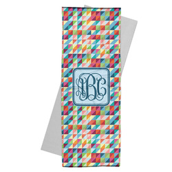 Retro Triangles Yoga Mat Towel (Personalized)