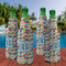 Retro Triangles Zipper Bottle Cooler - Set of 4 - LIFESTYLE