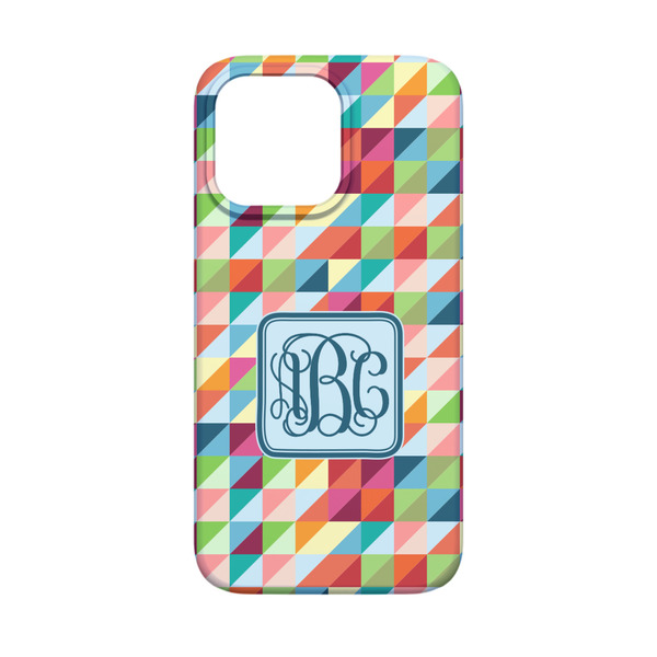 Retro Triangles iPhone 13 Mini Case - Back
