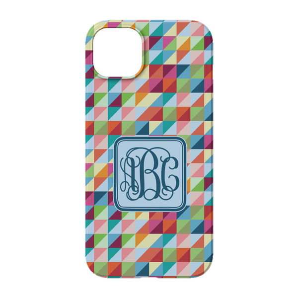 Retro Triangles iPhone 14 Case - Back
