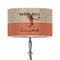 Retro Baseball 12" Drum Lamp Shade - Poly-film (Personalized)