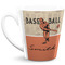 Retro Baseball 12 Oz Latte Mug - Front Full