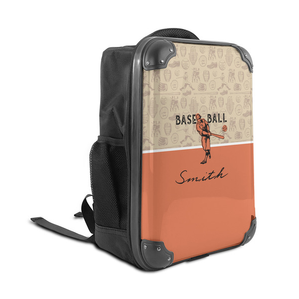 Retro Baseball 15" Backpack - ANGLE VIEW