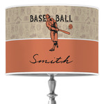 Retro Baseball Drum Lamp Shade (Personalized)