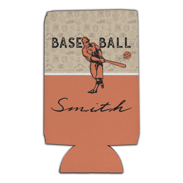 Retro Baseball 16oz Can Sleeve - Set of 4 - FRONT