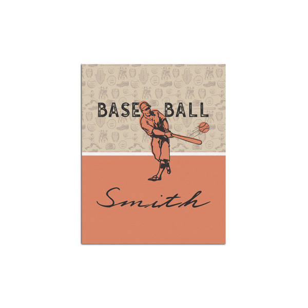 Custom Retro Baseball Poster - Multiple Sizes (Personalized)