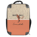 Retro Baseball Hard Shell Backpack (Personalized)