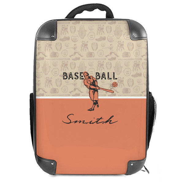 Custom Retro Baseball Hard Shell Backpack (Personalized)