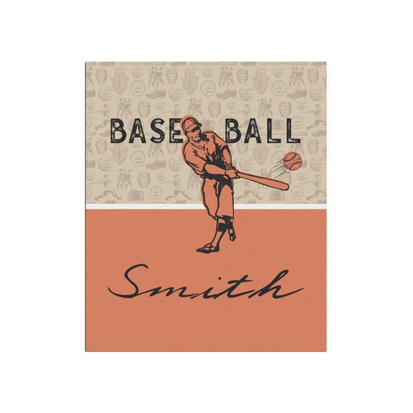Custom Retro Baseball Poster - Matte - 20x24 (Personalized)