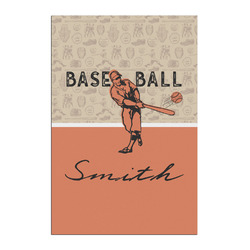 Retro Baseball Posters - Matte - 20x30 (Personalized)