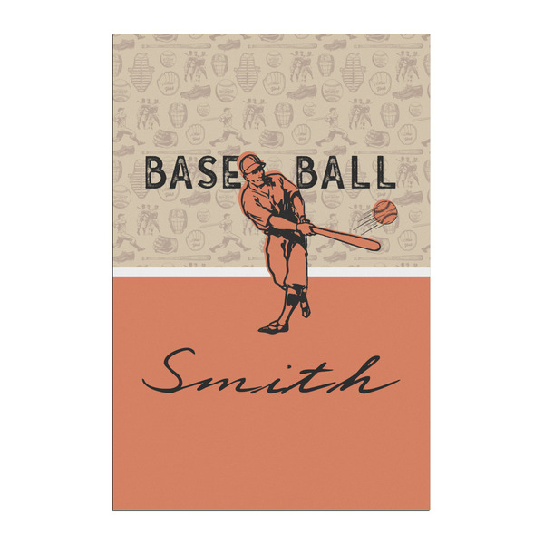Custom Retro Baseball Posters - Matte - 20x30 (Personalized)