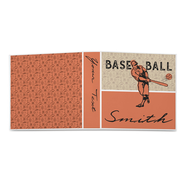 Retro Baseball 3-Ring Binder Approval- 2in