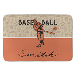 Retro Baseball Anti-Fatigue Kitchen Mat (Personalized)