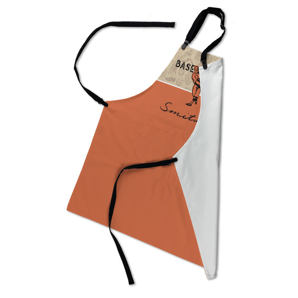 Retro Baseball Apron - Folded