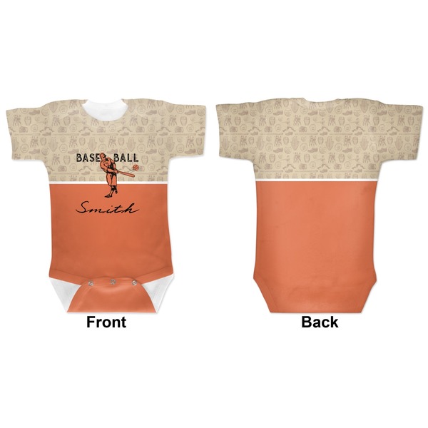Retro Baseball Baby Bodysuit Approval