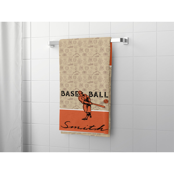 Retro Baseball Bath Towel - LIFESTYLE