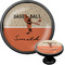 Retro Baseball Cabinet Knob (Black) (Personalized)