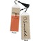 Retro Baseball Bookmark with tassel - Front and Back