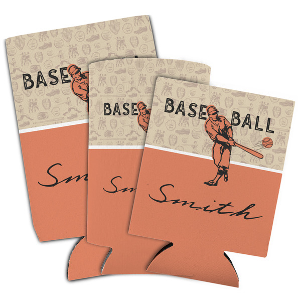 Retro Baseball Can Coolers - PARENT/MAIN