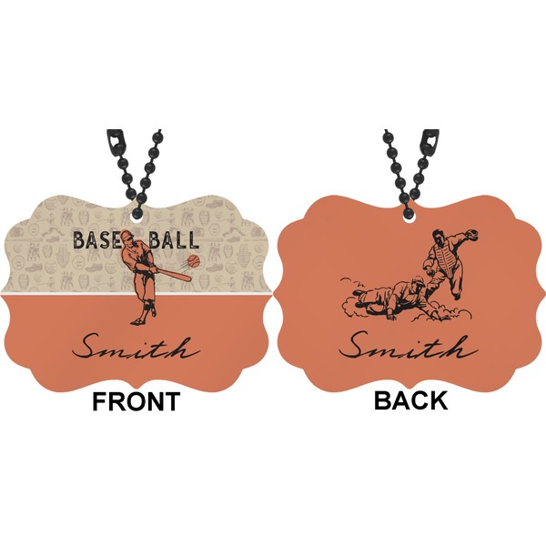 Retro Baseball Car Ornament (Approval)