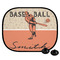 Retro Baseball Car Side Window Sun Shade (Personalized)