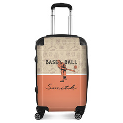 Retro Baseball Suitcase - 20" Carry On (Personalized)