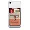 Retro Baseball Cell Phone Credit Card Holder w/ Phone