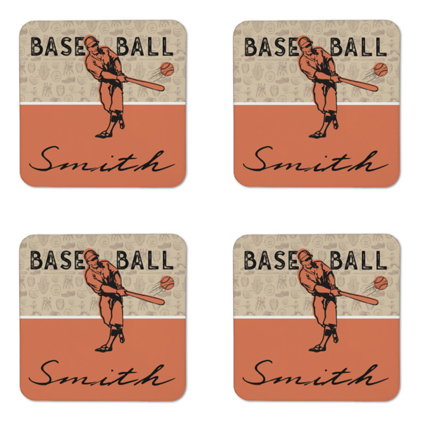 Retro Baseball Coaster Set - APPROVAL