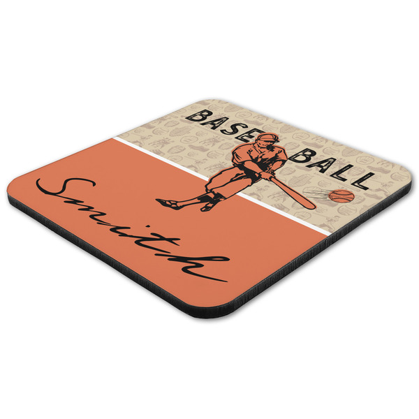 Retro Baseball Coaster Set - FLAT (one)