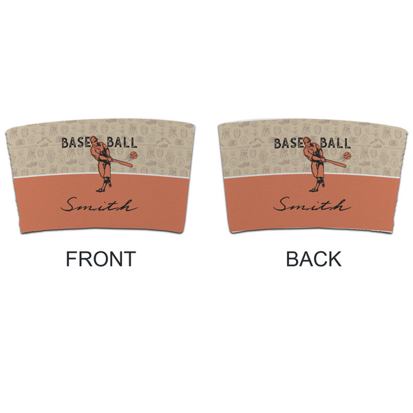 Retro Baseball Coffee Cup Sleeve - APPROVAL