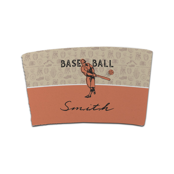 Custom Retro Baseball Coffee Cup Sleeve (Personalized)