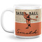 Retro Baseball Coffee Mug - 20 oz - White